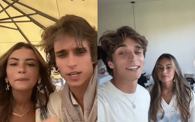 Gabriela Moura and Josh Richards