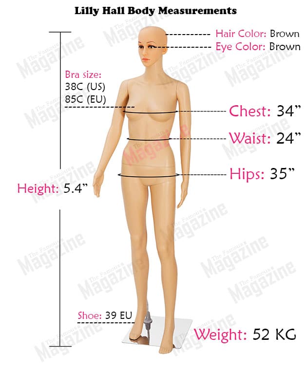 Lilly Hall Body Measurements